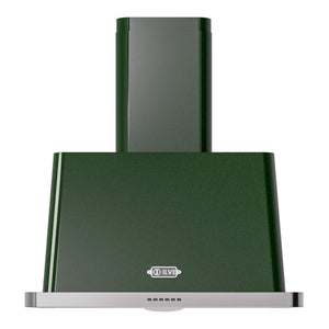 ILVE Majestic II 30-Inch Chimney Wall-Mount Ducted Range Hood, 600 CFM, Emerald Green, UAM76EG