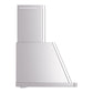 ILVE Majestic II 30-Inch Chimney Wall-Mount Ducted Range Hood, 600 CFM, Stainless Steel, UAM76SS