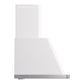 ILVE Majestic II 30-Inch Chimney Wall-Mount Ducted Range Hood, 600 CFM, White, UAM76WH