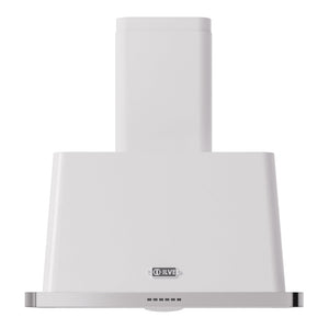 ILVE Majestic II 30-Inch Chimney Wall-Mount Ducted Range Hood, 600 CFM, White, UAM76WH