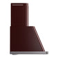 ILVE Majestic II 36-Inch Chimney Wall-Mount Ducted Range Hood, 600 CFM, Burgundy, UAM90BU