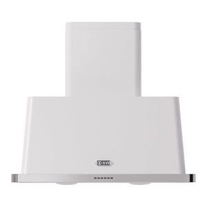 ILVE Majestic II 36-Inch Chimney Wall-Mount Ducted Range Hood, 600 CFM, White, UAM90WH