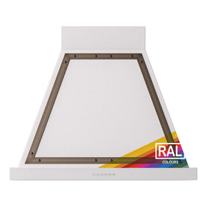 ILVE Nostalgie II Noblesse 30-Inch Canopy Wall-Mount Ducted Range Hood, 600 CFM, RAL with Burnished Trim, UANB30RAB