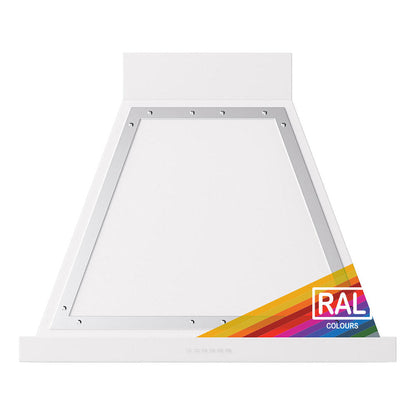 ILVE Nostalgie II Noblesse 30-Inch Canopy Wall-Mount Ducted Range Hood, 600 CFM, RAL with Chrome Trim, UANB30RAC