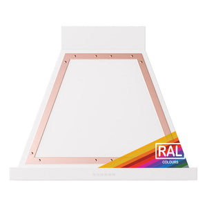 ILVE Nostalgie II Noblesse 30-Inch Canopy Wall-Mount Ducted Range Hood, 600 CFM, RAL with Copper Trim, UANB30RAP