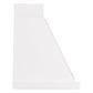ILVE Nostalgie II Noblesse 30-Inch Canopy Wall-Mount Ducted Range Hood, 600 CFM, White with Brass Trim, UANB30WHG