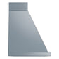 ILVE Nostalgie II Noblesse 36-Inch Canopy Wall-Mount Ducted Range Hood, 600 CFM, Blue Grey with Copper Trim, UANB36BGP