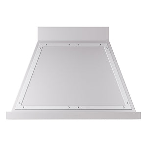 ILVE Nostalgie II Noblesse 36-Inch Canopy Wall-Mount Ducted Range Hood, 600 CFM, Stainless Steel with Chrome Trim, UANB36SSC