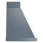 ILVE Nostalgie II Noblesse 40-Inch Canopy Wall-Mount Ducted Range Hood, 600 CFM, Blue Grey with Burnished Trim, UANB40BGB