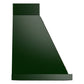 ILVE Nostalgie II Noblesse 40-Inch Canopy Wall-Mount Ducted Range Hood, 600 CFM, Emerald Green with Chrome Trim, UANB40EGC