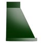 ILVE Nostalgie II Noblesse 40-Inch Canopy Wall-Mount Ducted Range Hood, 600 CFM, Emerald Green with Copper Trim, UANB40EGP