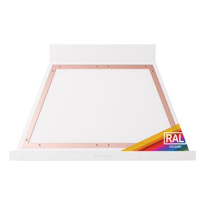 ILVE Nostalgie II Noblesse 40-Inch Canopy Wall-Mount Ducted Range Hood, 600 CFM, RAL with Copper Trim, UANB40RAP