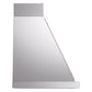ILVE Nostalgie II Noblesse 40-Inch Canopy Wall-Mount Ducted Range Hood, 600 CFM, Stainless Steel with Burnished Trim, UANB40SSB