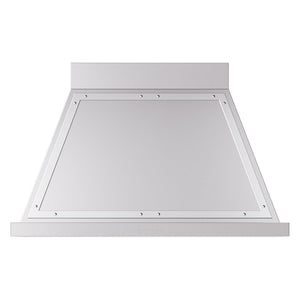 ILVE Nostalgie II Noblesse 40-Inch Canopy Wall-Mount Ducted Range Hood, 600 CFM, Stainless Steel with Chrome Trim, UANB40SSC