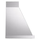 ILVE Nostalgie II Noblesse 40-Inch Canopy Wall-Mount Ducted Range Hood, 600 CFM, Stainless Steel with Chrome Trim, UANB40SSC
