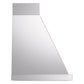 ILVE Nostalgie II Noblesse 40-Inch Canopy Wall-Mount Ducted Range Hood, 600 CFM, Stainless Steel with Copper Trim, UANB40SSP