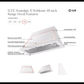 ILVE Nostalgie II Noblesse 48-Inch Canopy Wall-Mount Ducted Range Hood, 600 CFM, Antique White with Copper Trim, UANB48AWP