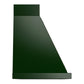 ILVE Nostalgie II Noblesse 48-Inch Canopy Wall-Mount Ducted Range Hood, 600 CFM, Emerald Green with Burnished Trim, UANB48EGB