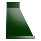 ILVE Nostalgie II Noblesse 48-Inch Canopy Wall-Mount Ducted Range Hood, 600 CFM, Emerald Green with Copper Trim, UANB48EGP