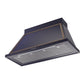 ILVE Nostalgie II Noblesse 48-Inch Canopy Wall-Mount Ducted Range Hood, 600 CFM, Midnight Blue with Burnished Trim, UANB48MBB