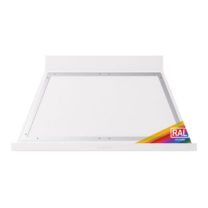 ILVE Nostalgie II Noblesse 48-Inch Canopy Wall-Mount Ducted Range Hood, 600 CFM, RAL with Chrome Trim, UANB48RAC