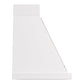 ILVE Nostalgie II Noblesse 48-Inch Canopy Wall-Mount Ducted Range Hood, 600 CFM, White with Burnished Trim, UANB48WHB