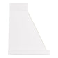 ILVE Nostalgie II Noblesse 48-Inch Canopy Wall-Mount Ducted Range Hood, 600 CFM, White with Brass Trim, UANB48WHG