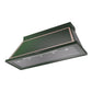 ILVE Nostalgie II Noblesse 60-Inch Canopy Wall-Mount Ducted Range Hood, 600 CFM, Emerald Green with Copper Trim, UANB60EGP