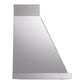 ILVE Nostalgie II Noblesse 60-Inch Canopy Wall-Mount Ducted Range Hood, 600 CFM, Stainless Steel with Burnished Trim, UANB60SSB
