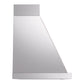 ILVE Nostalgie II Noblesse 60-Inch Canopy Wall-Mount Ducted Range Hood, 600 CFM, Stainless Steel with Copper Trim, UANB60SSP