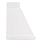 ILVE Nostalgie II Noblesse 60-Inch Canopy Wall-Mount Ducted Range Hood, 600 CFM, White with Burnished Trim, UANB60WHB