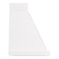 ILVE Nostalgie II Noblesse 60-Inch Canopy Wall-Mount Ducted Range Hood, 600 CFM, White with Brass Trim, UANB60WHG