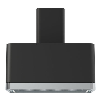 ILVE Panoramagic 36-Inch Chimney Wall-Mount Ducted Range Hood, 600 CFM, Matte Black, UAPM90MK