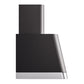 ILVE Panoramagic 36-Inch Chimney Wall-Mount Ducted Range Hood, 600 CFM, Matte Black, UAPM90MK