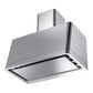 ILVE Panoramagic 36-Inch Chimney Wall-Mount Ducted Range Hood, 600 CFM, Stainless Steel, UAPM90SS