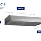 Hauslane  Chef 30-in Convertible Stainless Steel Undercabinet Range Hood