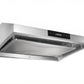 Hauslane Chef 30-in Ducted Stainless Steel Undercabinet Range Hood
