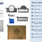 Hauslane UC-PS60 Ducted Under Cabinet Range Hood