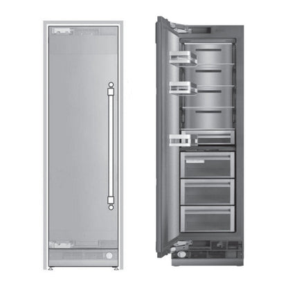 ILVE 24-Inch Freezer Column with 12.4 cu. ft. Capacity, UFFC24SINPRY
