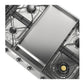 ILVE Nostalgie II 48-Inch Gas Cooktop with 8 Sealed Burners + Griddle, Stainless Steel with Chrome Trim, Natural Gas, UHCP1265FNSSC