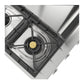 ILVE Professional Plus II 36-Inch Gas Cooktop with 6 Sealed Burners + Griddle, Stainless Steel, Liquid Propane, UHCP36FSSLP
