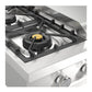 ILVE Professional Plus II 36-Inch Gas Cooktop with 6 Sealed Burners + Griddle, Stainless Steel, Natural Gas, UHCP36FSS