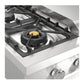 ILVE Professional Plus II 48-Inch Gas Cooktop with 8 Sealed Burners + Griddle, Stainless Steel, Liquid Propane, UHCP48FSSLP