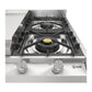 ILVE Professional Plus II 36-Inch Gas Cooktop with 4 Sealed Burners + Griddle, Stainless Steel, Natural Gas, UHCP965FSS