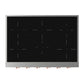 ILVE Nostalgie II 36-Inch Induction Cooktop with 6 Induction Zones, Stainless Steel with Copper Trim, UHCPI366NSSP