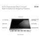 ILVE Professional Plus II 36-Inch Induction Cooktop with 6 Induction Zones, Stainless Steel, UHCPI366SS