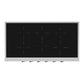 ILVE Nostalgie II 48-Inch Induction Cooktop with 6 Induction Zones, Stainless Steel with Burnished Trim, UHCPI486NSSB