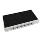 ILVE Nostalgie II 48-Inch Induction Cooktop with 6 Induction Zones, Stainless Steel with Chrome Trim, UHCPI486NSSC