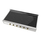 ILVE Nostalgie II 48-Inch Induction Cooktop with 6 Induction Zones, Stainless Steel with Brass Trim, UHCPI486NSSG