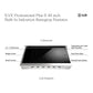 ILVE Professional Plus II 48-Inch Induction Cooktop with 6 Induction Zones, Stainless Steel, UHCPI486SS